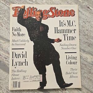 Rolling Stone Magazine 586 September 6 1990 MC Hammer Living Color David Lynch